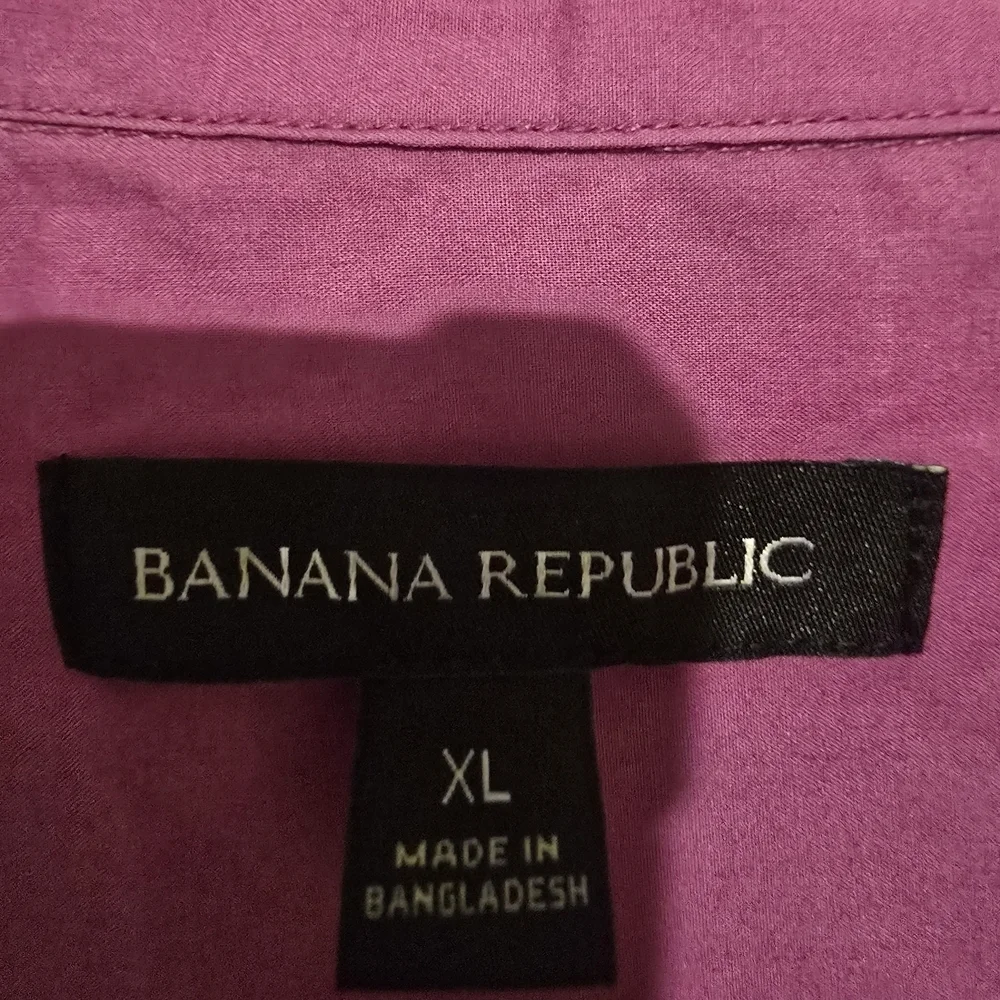 Banana Republic Fuchsia Shirt